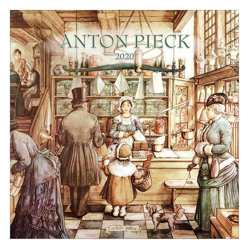 Comello Comello - Maandkalender - Anton Pieck - 2020 - 30x30 Comello Comello - Maandkalender - Anton Pieck - 2020 - 30x30