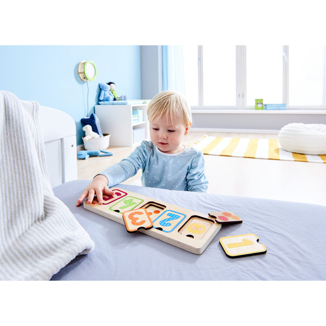 Haba Puzzel - Eerste cijfers - Hout - 10st.