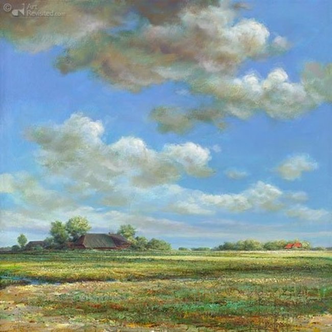 Art Revisited Verjaardagskalender - Dutch landscapes