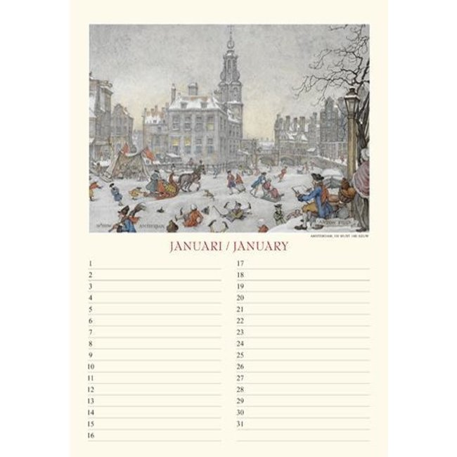 Comello Verjaardagskalender - Anton Pieck