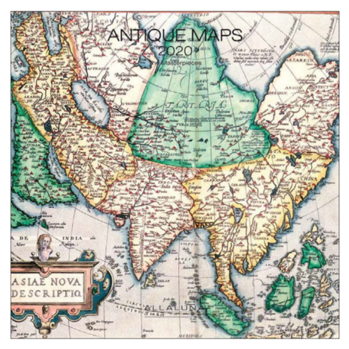Comello Comello - Maandkalender - Antique Maps - 2020 Comello Comello - Maandkalender - Antique Maps - 2020