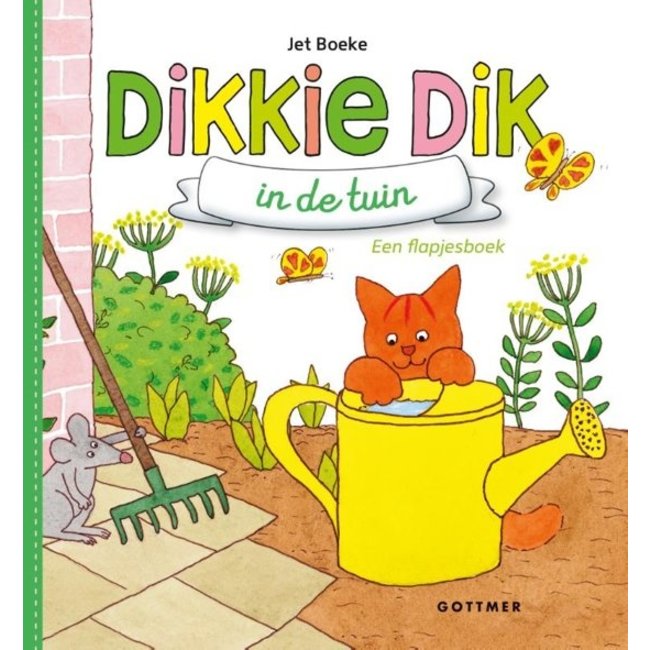 Gottmer Boek - Flapjesboek - Dikkie Dik in de tuin