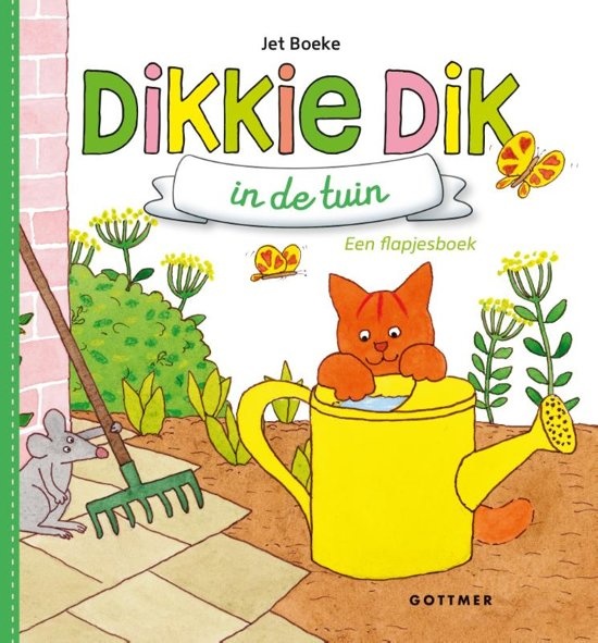 Boek - Flapjesboek - Dikkie Dik in de tuin