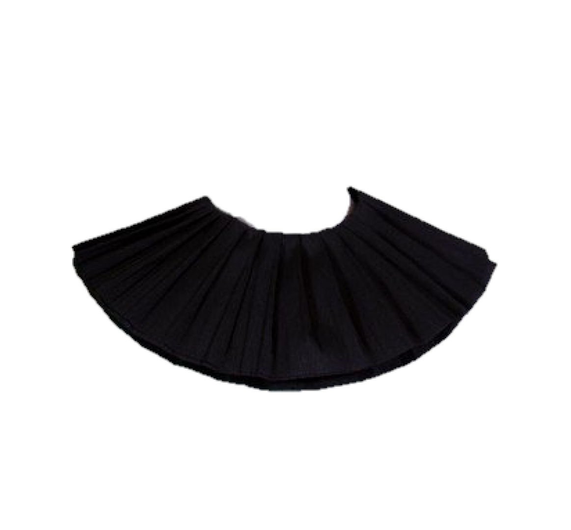 Kraag - Piet - Papier - Zwart