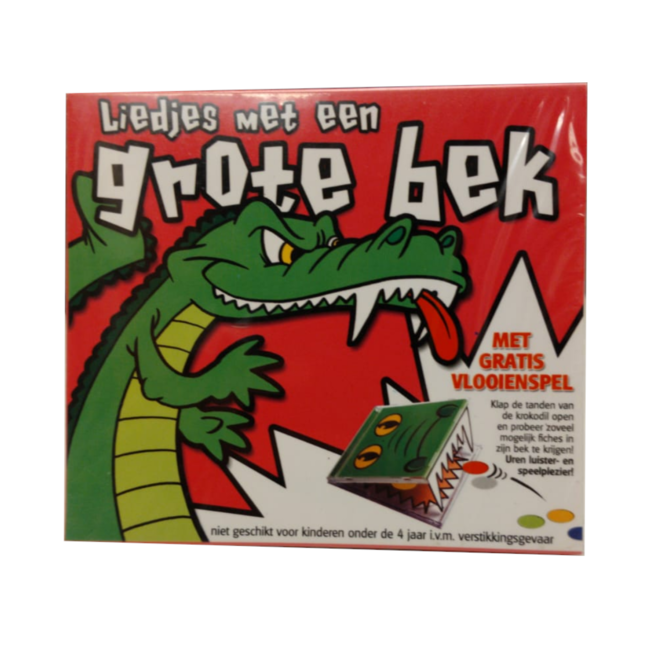 CD - Liedjes met een grote bek - Krokodil