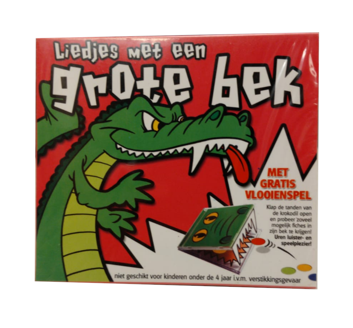 CD - Liedjes met een grote bek - Krokodil