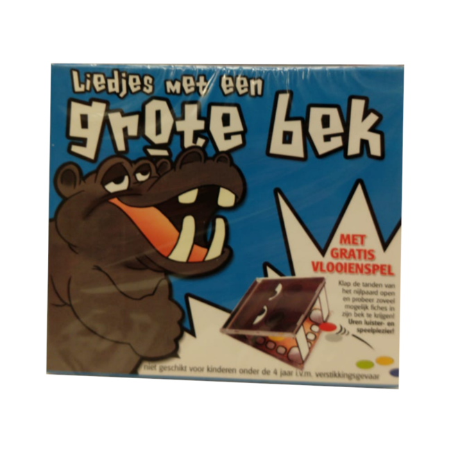 CD - Liedjes met een grote bek - Nijlpaard