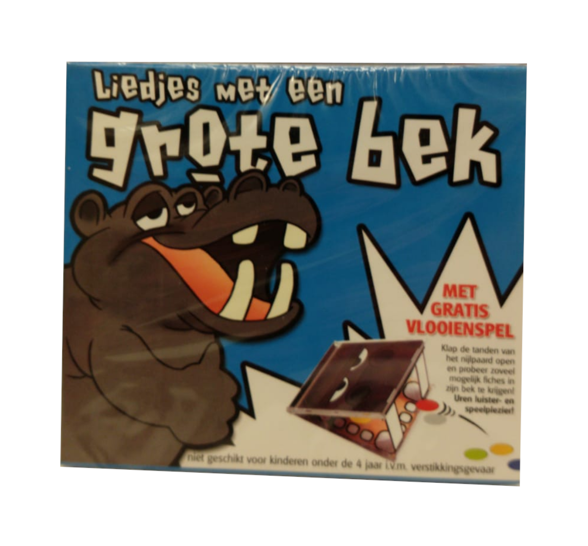 CD - Liedjes met een grote bek - Nijlpaard