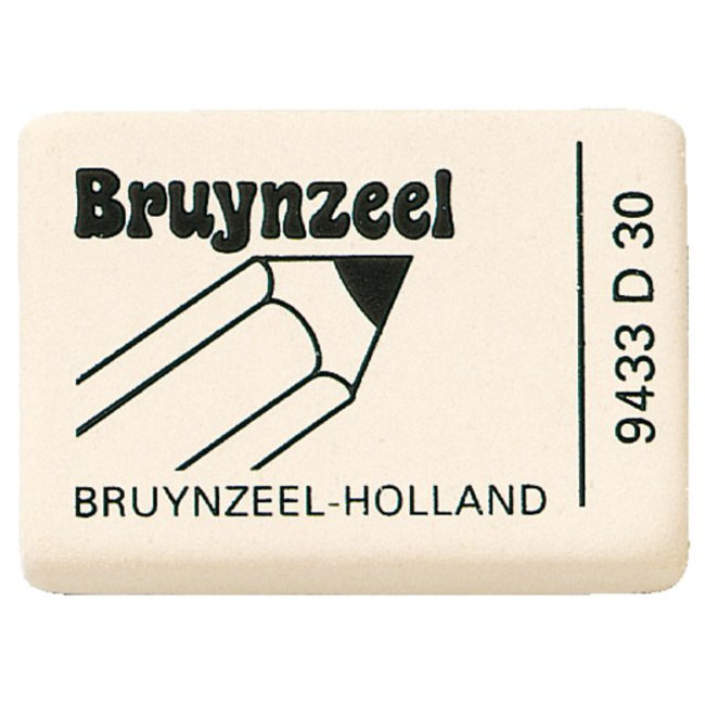 Bruynzeel Gum - Vlakgom - Extra zacht - 2.9x4.2cm - 1 stuks