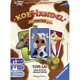 Ravensburger Spel - Kaartspel - Koehandel - Master - 10+