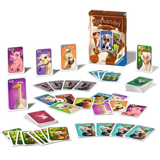 Ravensburger Spel - Kaartspel - Koehandel - Master - 10+