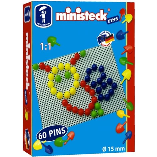 Ministeck - 60 Pinnen - 15mm Ministeck - 60 Pinnen - 15mm