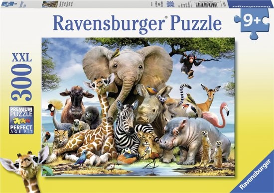 Puzzel - Afrikaanse vrienden - 300st.