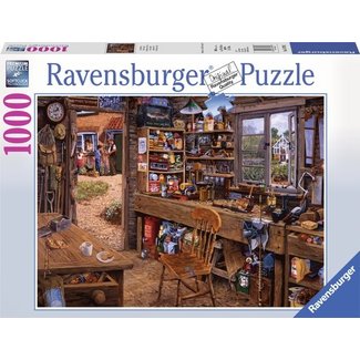 Ravensburger Puzzel - Opa's schuurtje - 1000st.