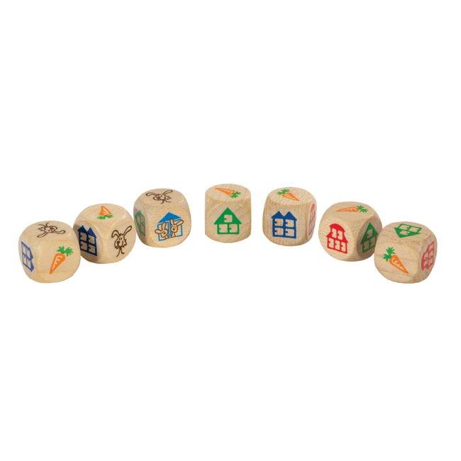 999 Games Konijnenhokken - Dobbelspel - 8+