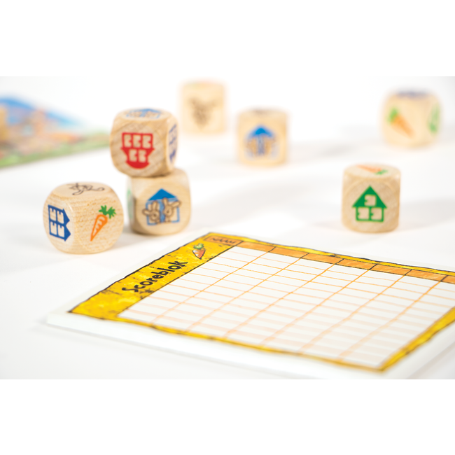 999 Games Spel - Dobbelspel - Konijnenhokken - 8+