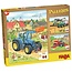 Haba Puzzel - Tractor & Co. - Landbouwmachines - 3x24st.