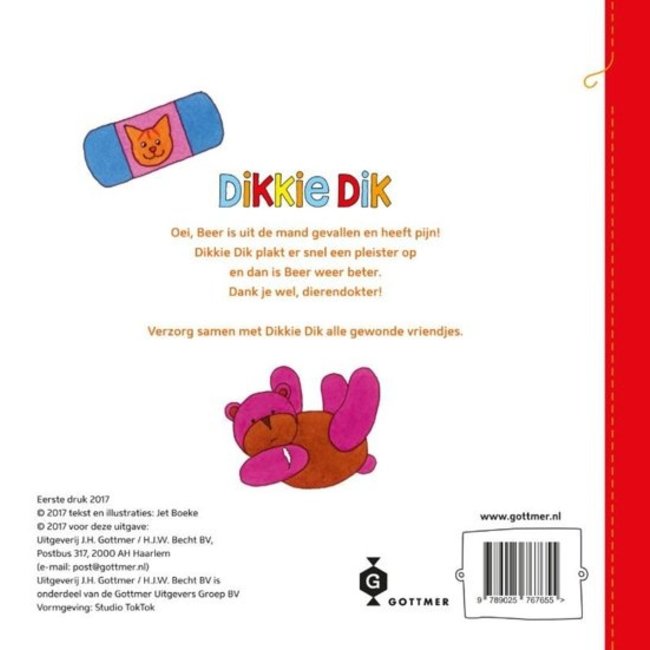Gottmer Boek - Kartonboek - Dikkie Dik - Dierendokter