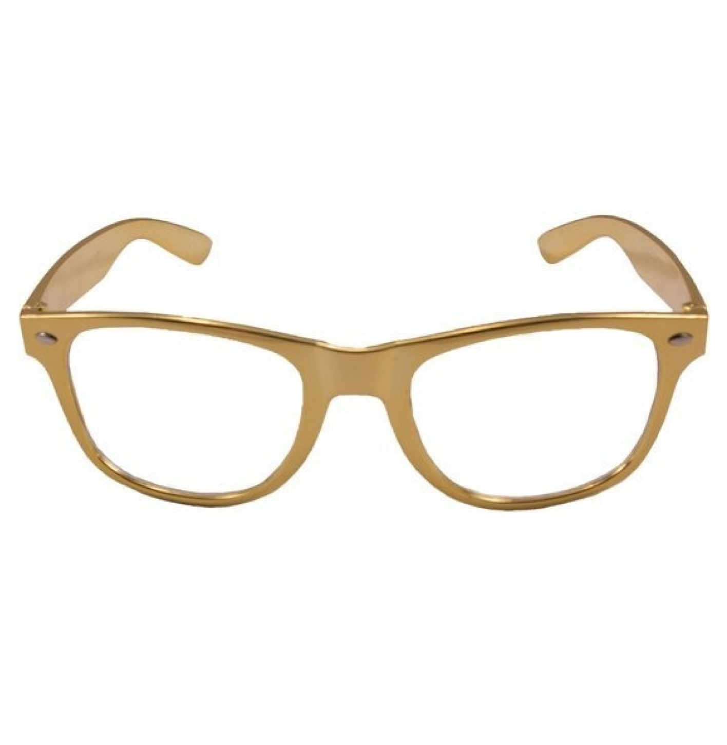 Bril - Blues Brothers - Goud - Metallic