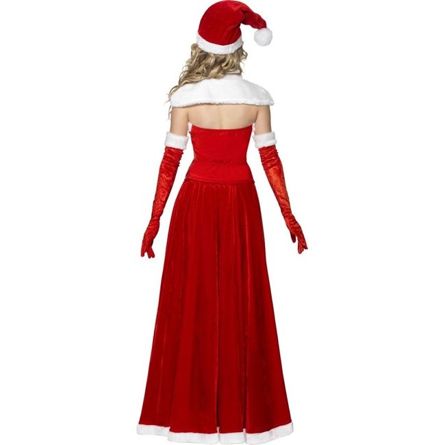 Smiffys Kostuum - Kerstvrouw - Jurk - Lang - S