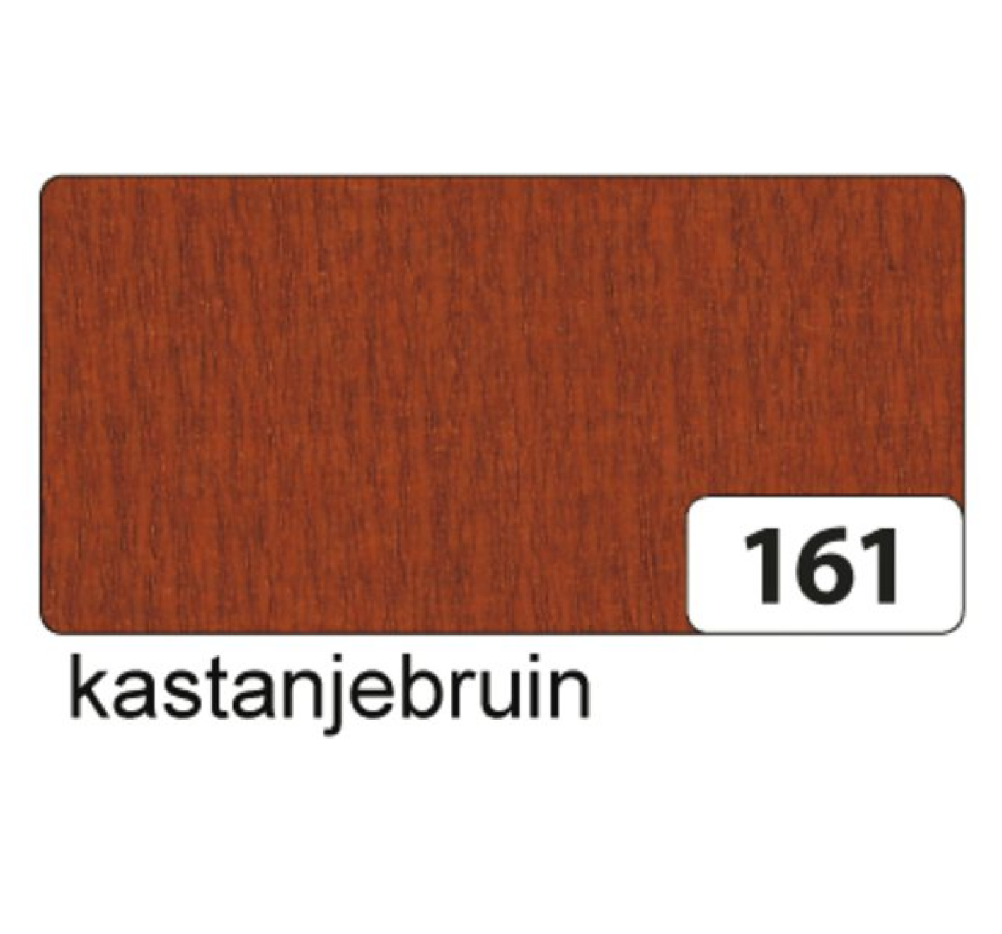 Crêpepapier - Kastanje bruin - 250x50cm