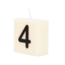 Paper Dreams Cijfer- / letterkaarsje - Scrabble - 4