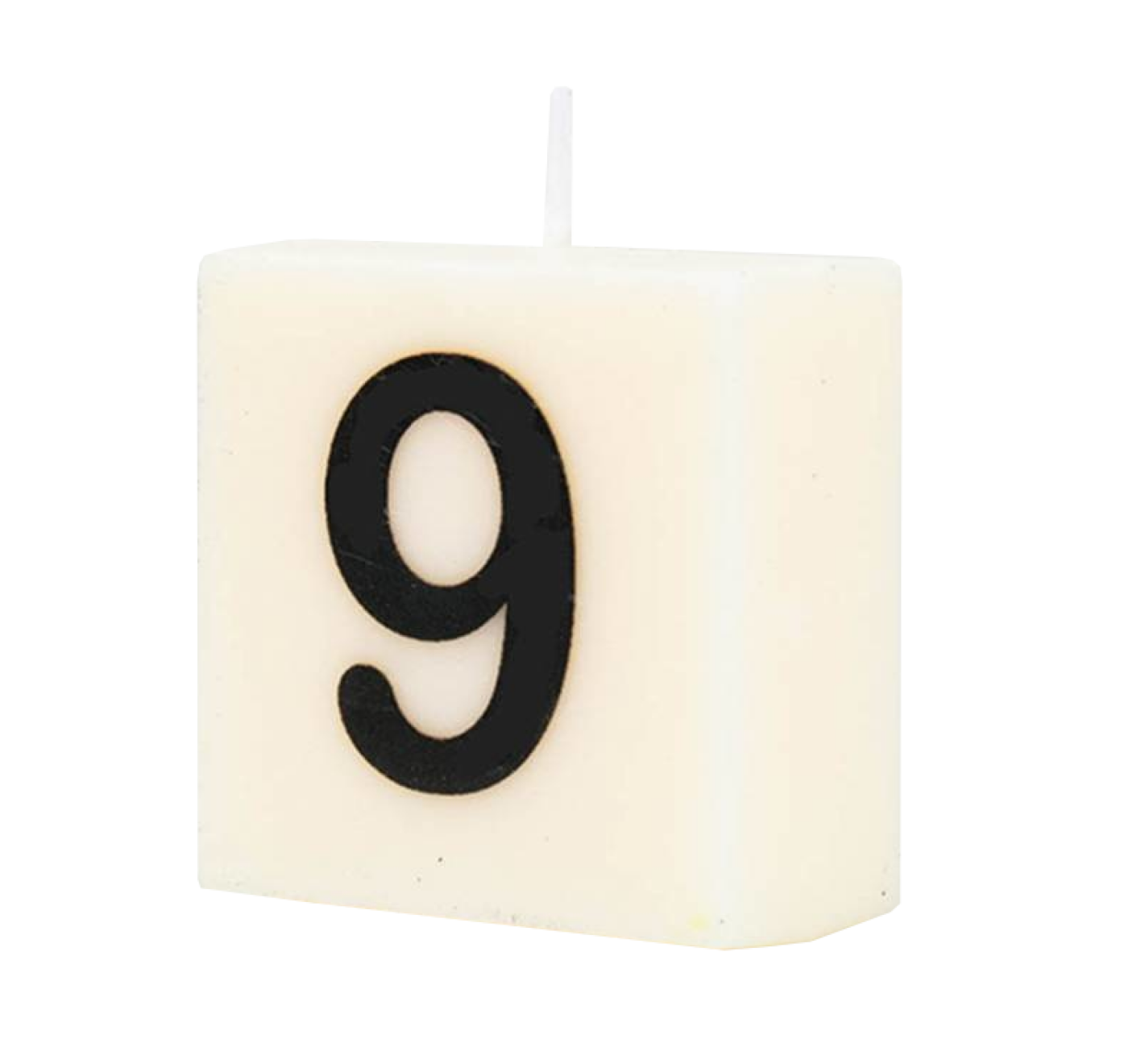 Cijfer- / letterkaarsje - Scrabble - 9