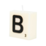 Paperdreams Cijfer- / letterkaarsje - Scrabble - B