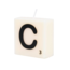 Paper Dreams Cijfer- / letterkaarsje - Scrabble - C