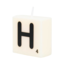 Paper Dreams Cijfer- / letterkaarsje - Scrabble - H