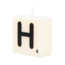 Paperdreams Cijfer- / letterkaarsje - Scrabble - H