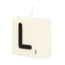 Paperdreams Cijfer- / letterkaarsje - Scrabble - L