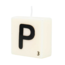 Paper Dreams Cijfer- / letterkaarsje - Scrabble - P