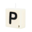 Paperdreams Cijfer- / letterkaarsje - Scrabble - P