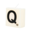 Paper Dreams Cijfer- / letterkaarsje - Scrabble - Q