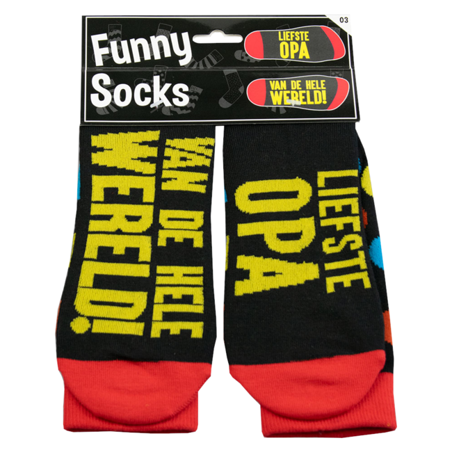 Paperdreams Sokken - Liefste Opa van de wereld! - Funny socks