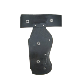 PartyXplosion Holster - Skai - Zwart - Volwassen - 115cm