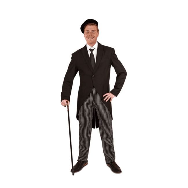 PartyXplosion Kostuum - Boer - Slipjas - mt.46 (S)