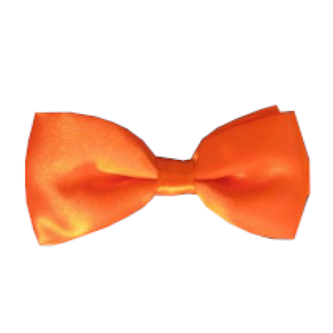 PartyXplosion Strik - Vlinderstrik - Oranje - Luxe - 12x6.5cm