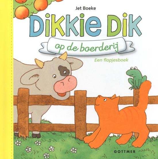 Boek - Flapjesboek - Dikkie Dik op de boerderij
