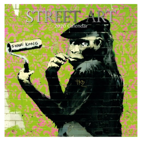 Comello Comello - Maandkalender - Street art - 2020 - 30x30 Comello Comello - Maandkalender - Street art - 2020 - 30x30
