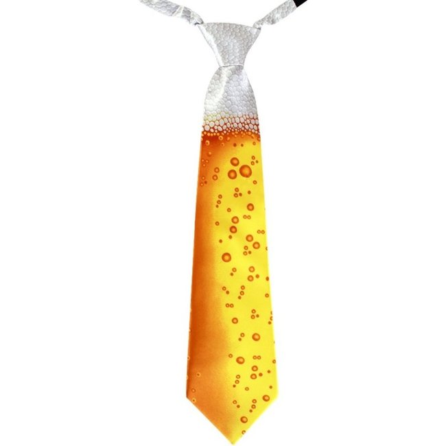 PartyXplosion Stropdas - Bier