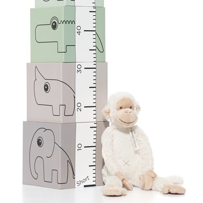 Happy Horse Knuffel - Aap -  Mickey - Ivoor - nr.2