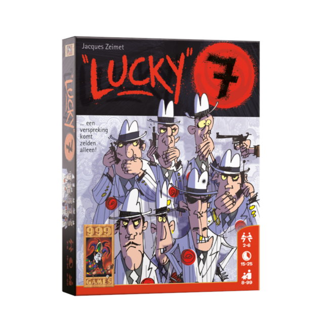 999 Games Spel - Kaartspel - Lucky 7 - 8+