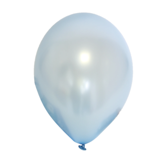 Belbal Ballonnen - Licht blauw - Metallic - 30cm - 100st.