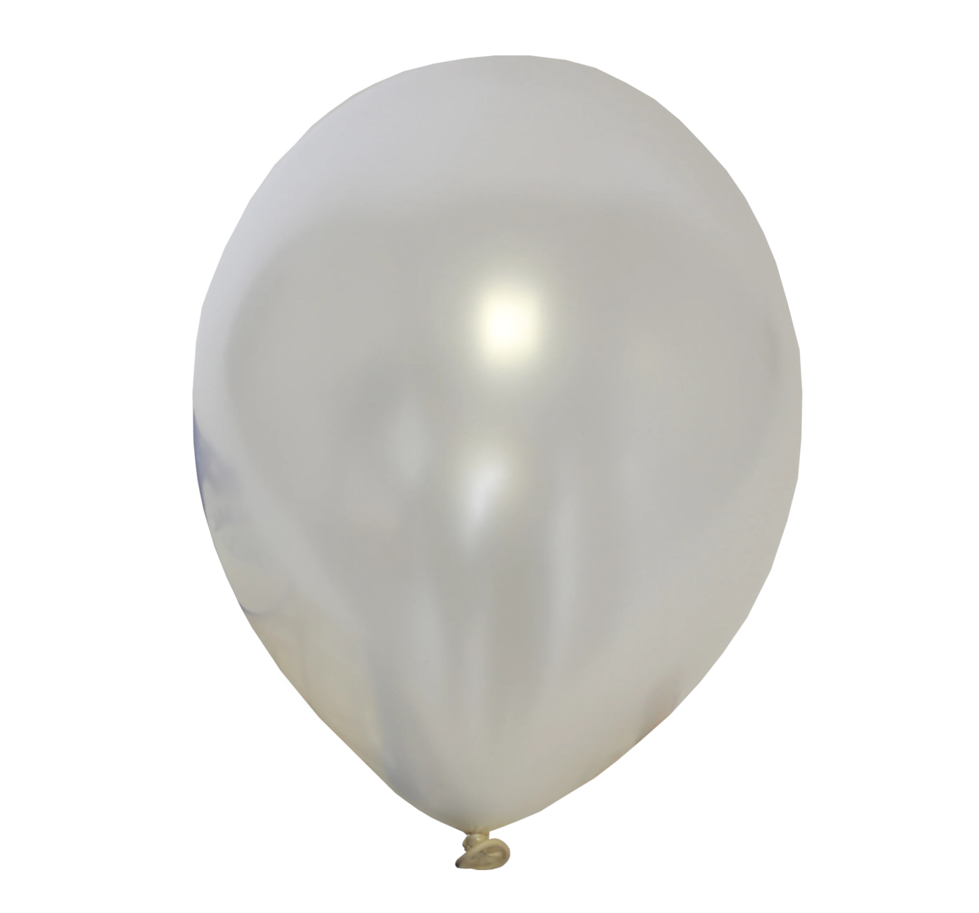 Ballonnen - Wit - Metallic - 30cm - 100st.