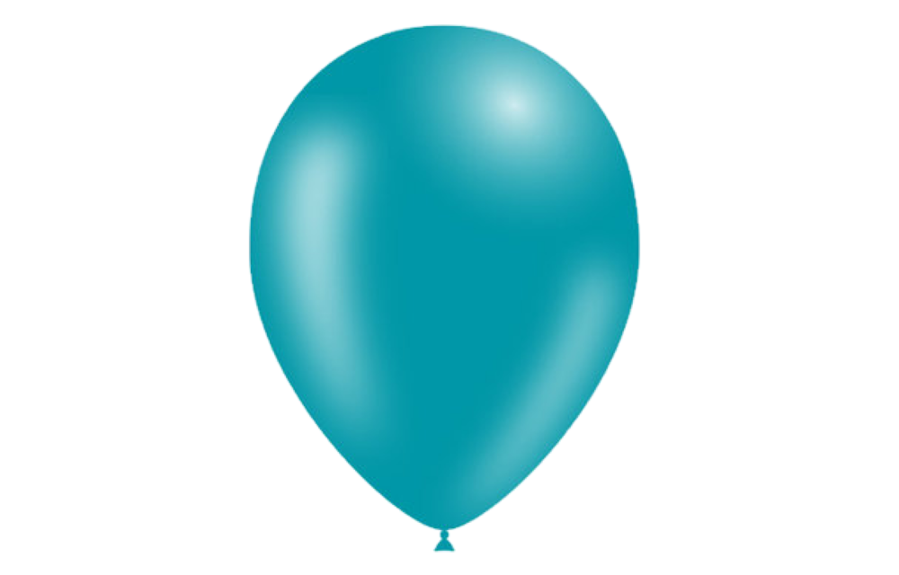 Ballonnen - Turquoise - 29cm - 100st.