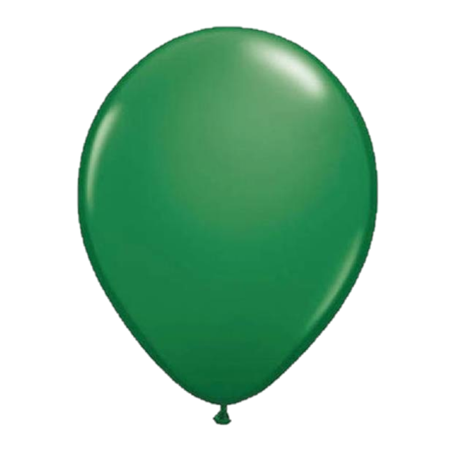 Folat Ballonnen - Donker groen - 30cm - 10st.