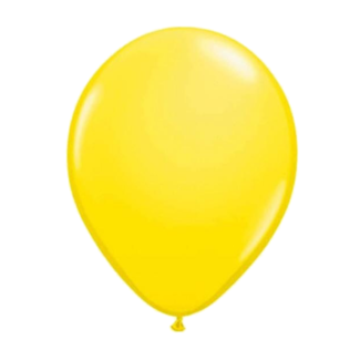Folat Ballonnen - Geel - 30cm - 10st.**