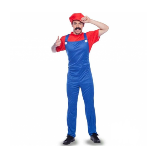 Folat Folat - Kostuum - Loodgieter Mario - mt. XL/XXL Folat Folat - Kostuum - Loodgieter Mario - mt. XL/XXL